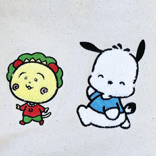 サンリオキャラクターズ×コジコジ ポチャッコ トートバッグ ランチ Sanrio 商品画像2：キャラグッズPERFECT WORLD TOKYO