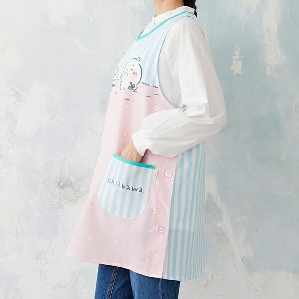 ちいかわ (ちいかわ×ラッコ) エプロン キッチン アパレル 商品画像2:キャラグッズPERFECT WORLD TOKYO