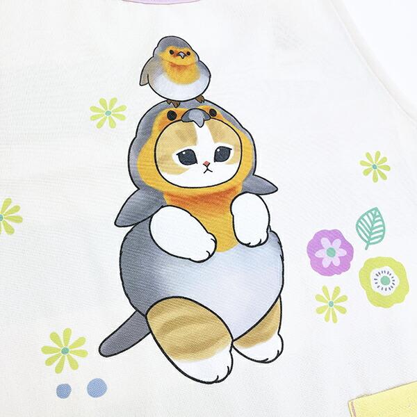モフサンド (コトリにゃんとことり) チェック切替エプロン キッチン アパレル mofusand 商品画像2：キャラグッズPERFECT WORLD TOKYO