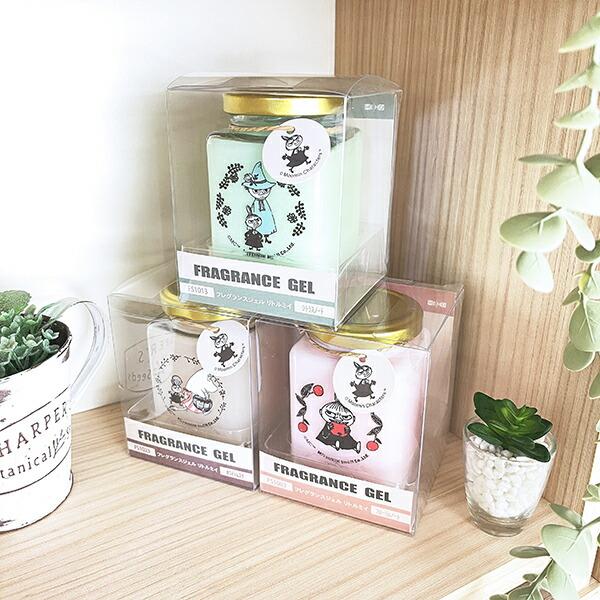 ムーミン リトルミイ フレグランスジェル (シトラスノート) ルームフレグランス カー用品 MOOMIN 商品画像6：キャラグッズPERFECT WORLD TOKYO