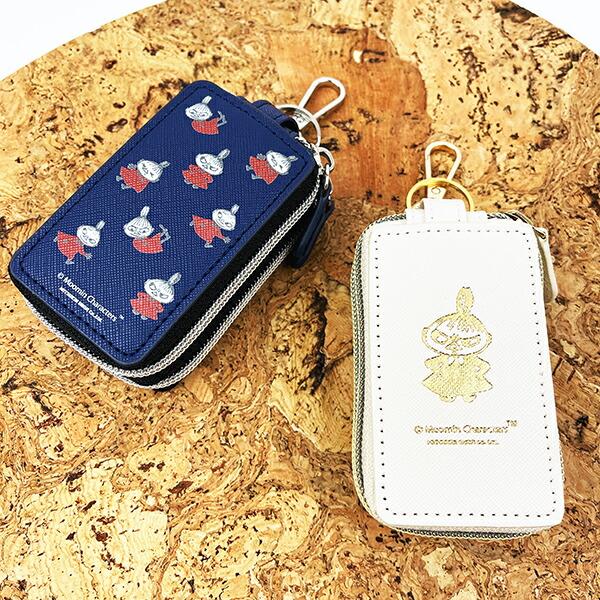 ムーミン リトルミイ アイボリー ダブルポケットキーケース MOOMIN 商品画像6：キャラグッズPERFECT WORLD TOKYO