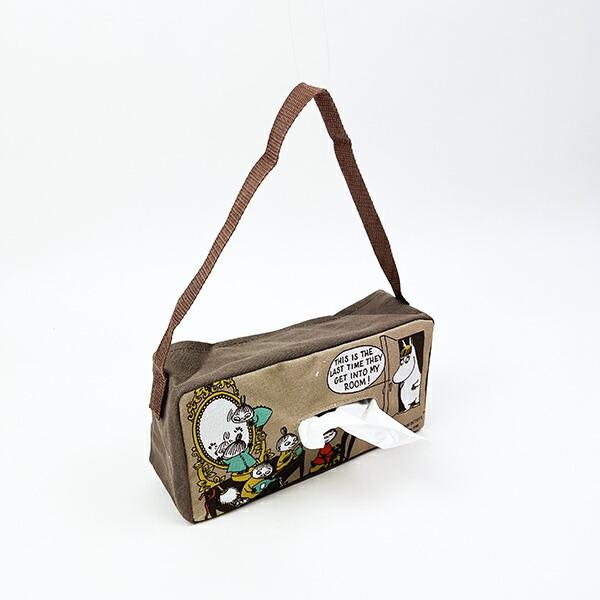ムーミン ティッシュケース  (ブラウン) カー用品 商品画像3：キャラグッズPERFECT WORLD TOKYO