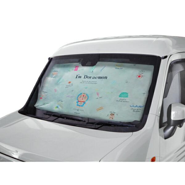 ドラえもん 3WAYカーシェード グリーン カー用品 商品画像5：キャラグッズPERFECT WORLD TOKYO