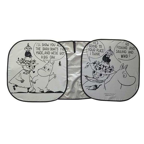 ムーミン ポップアップサンシェード カー用品 MOOMIN