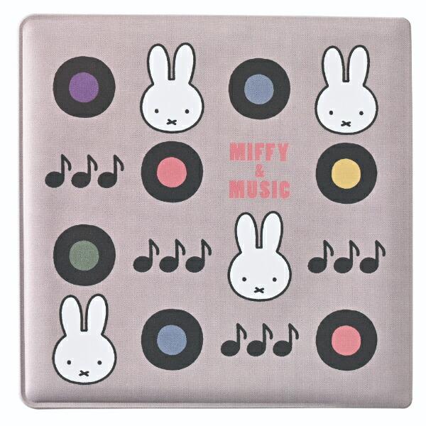 ミッフィー miffy レコード型ミラー (パープル) 鏡 MIFFY＆MUSICシリーズ 商品画像3：キャラグッズPERFECT WORLD TOKYO