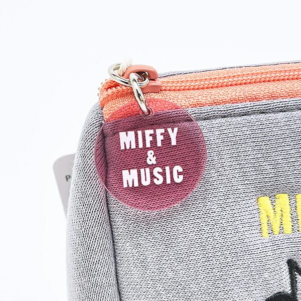 ミッフィー miffy ポーチ (グレー) MIFFY＆MUSICシリーズ 商品画像3：キャラグッズPERFECT WORLD TOKYO