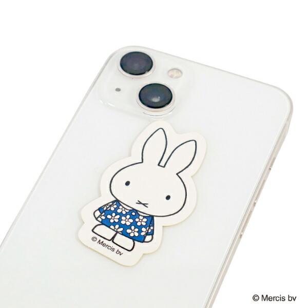 ミッフィー miffy ステッカー ブルー ブルーナ・カラーシリーズ 文具 シール 商品画像2：キャラグッズPERFECT WORLD TOKYO