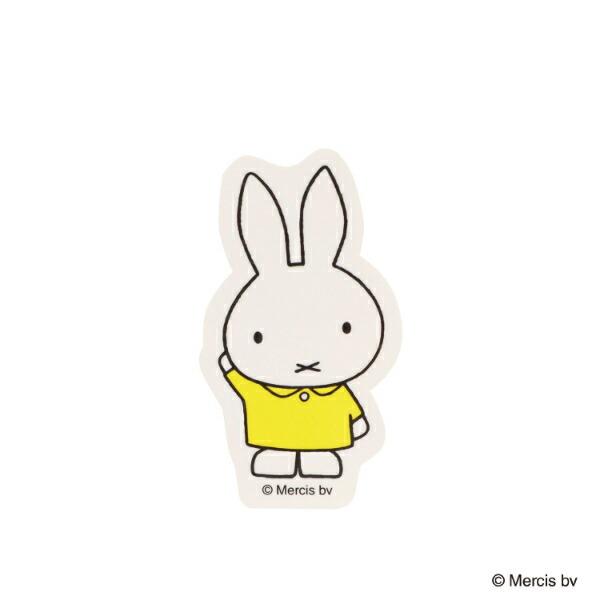 ミッフィー miffy ステッカー イエロー ブルーナ・カラーシリーズ 文具 シー･･･