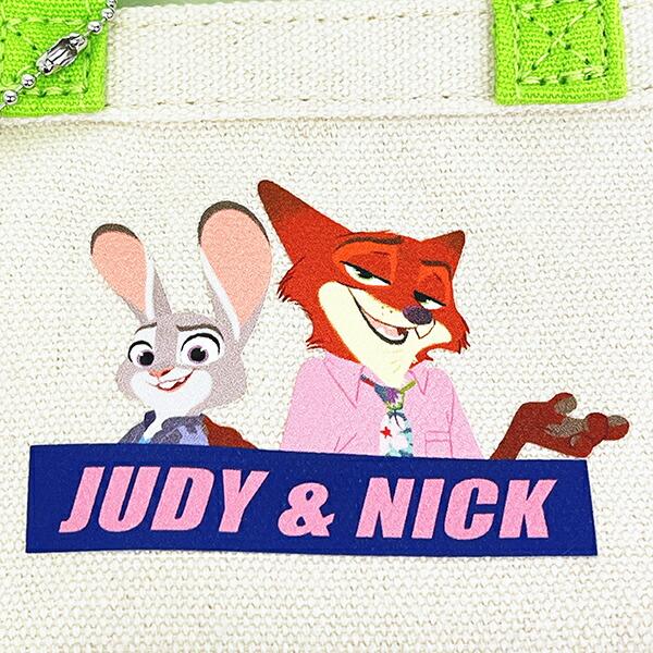 ディズニー ズートピア ニック＆ジュディ カラビナ付きミニバッグポーチ Disney 商品画像2：キャラグッズPERFECT WORLD TOKYO