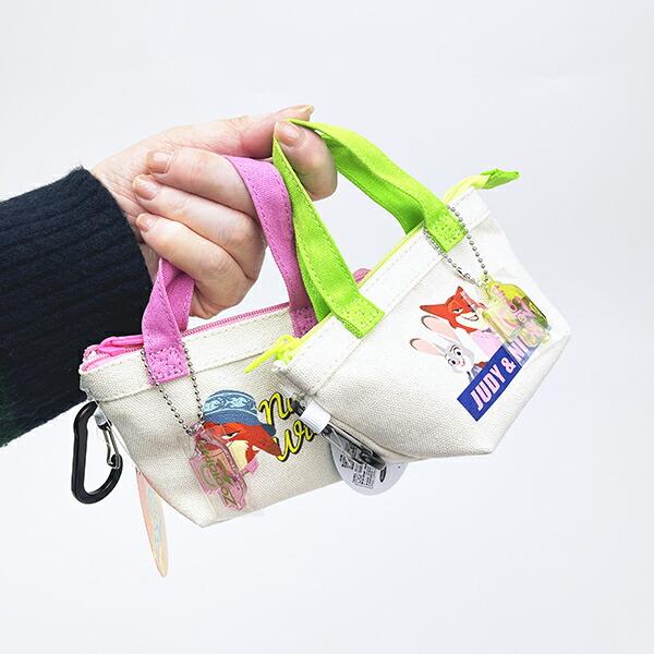 ディズニー ズートピア ニック＆ジュディ カラビナ付きミニバッグポーチ Disney 商品画像6：キャラグッズPERFECT WORLD TOKYO