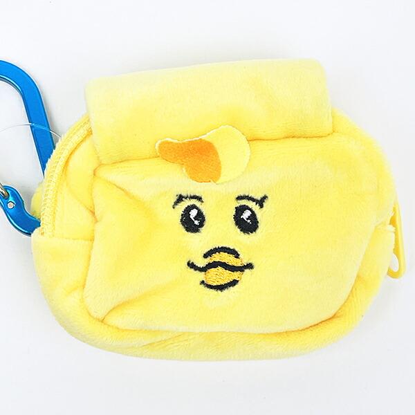 んぽちゃむ きみまろ カラビナ付きポーチ イエロー 商品画像2：キャラグッズPERFECT WORLD TOKYO