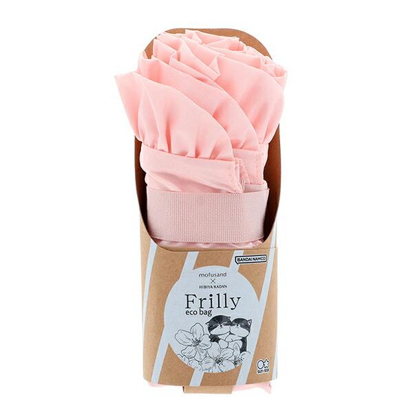 モフサンド × 日比谷花壇 エコバッグ Frilly ピンク mofusand 商品画像4：キャラグッズPERFECT WORLD TOKYO