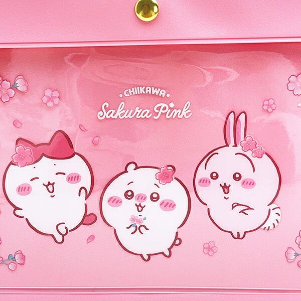 ちいかわ フラットケース (サクラ) 文具 商品画像2：キャラグッズPERFECT WORLD TOKYO