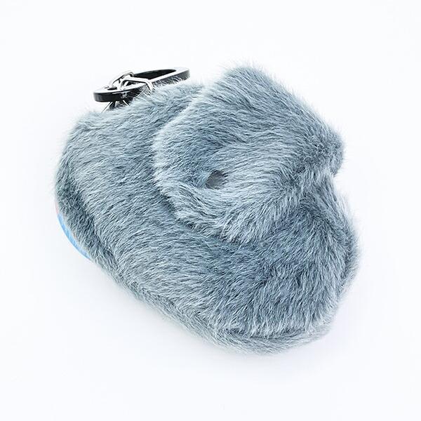 ディズニー ルシファー カラビナ付きふわミニポーチ グレー Disney 商品画像3：キャラグッズPERFECT WORLD TOKYO