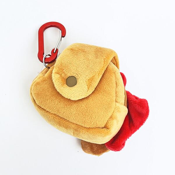 ディズニー ベビーレディ カラビナ付きふわミニポーチ ブラウン Disney 商品画像3：キャラグッズPERFECT WORLD TOKYO