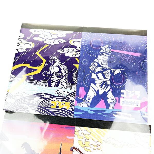 ゴジラ メガゴジラ×キングギドラ JAPANESE ART メモミニセット 文具 日本製 GOOZILLA 商品画像2：キャラグッズPERFECT WORLD TOKYO