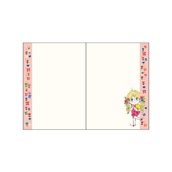 水森亜土 手帳月間(A6) (イエロー) 日本製 商品画像3：キャラグッズPERFECT WORLD TOKYO
