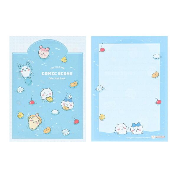 ちいかわ ミニレターセット フルーツポンチ 文具 日本製 商品画像3：キャラグッズPERFECT WORLD TOKYO
