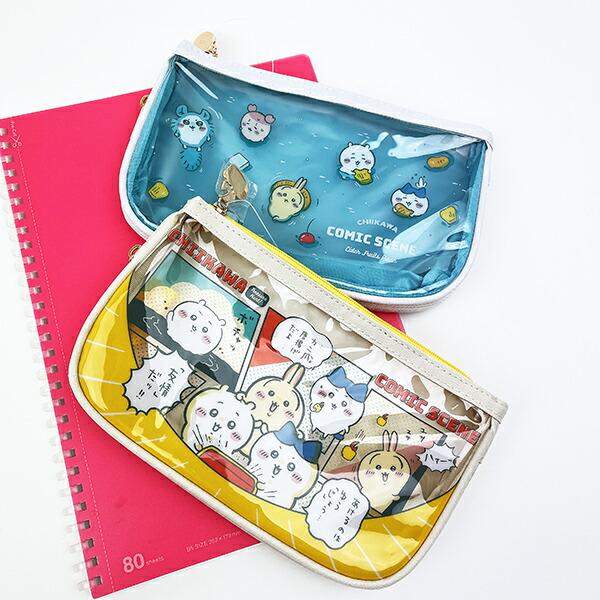 ちいかわ ペンケースクリアフラット フルーツポンチ 文具 商品画像8：キャラグッズPERFECT WORLD TOKYO