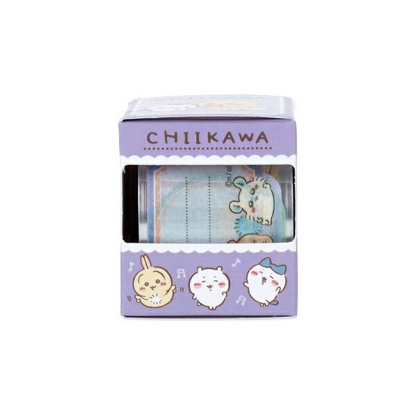 ちいかわ ロールデコレーションシール ラベル(パープル) 文具