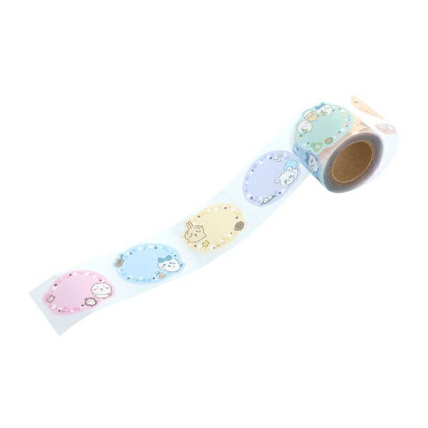ちいかわ ロールデコレーションシール ラベル(ブルー) 文具 商品画像5：キャラグッズPERFECT WORLD TOKYO