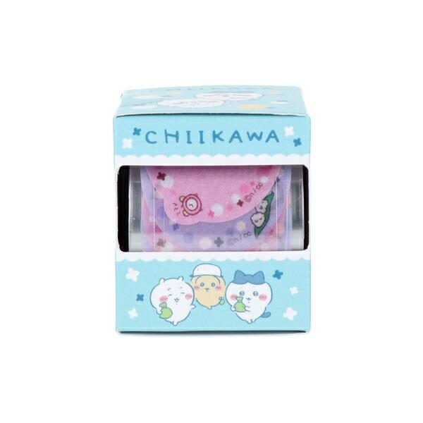 ちいかわ ロールデコレーションシール ラベル(ブルー) 文具