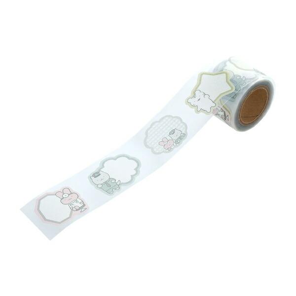 ホワイトタイガーとブラックタイガー ロールデコレーションシール ラベル 文具 商品画像5：キャラグッズPERFECT WORLD TOKYO
