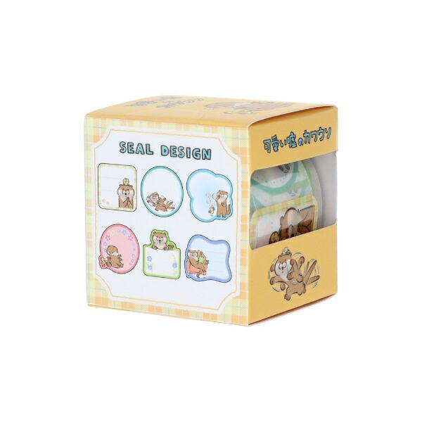 可愛い嘘のカワウソ ロールデコレーションシール ラベル 文具 商品画像3：キャラグッズPERFECT WORLD TOKYO
