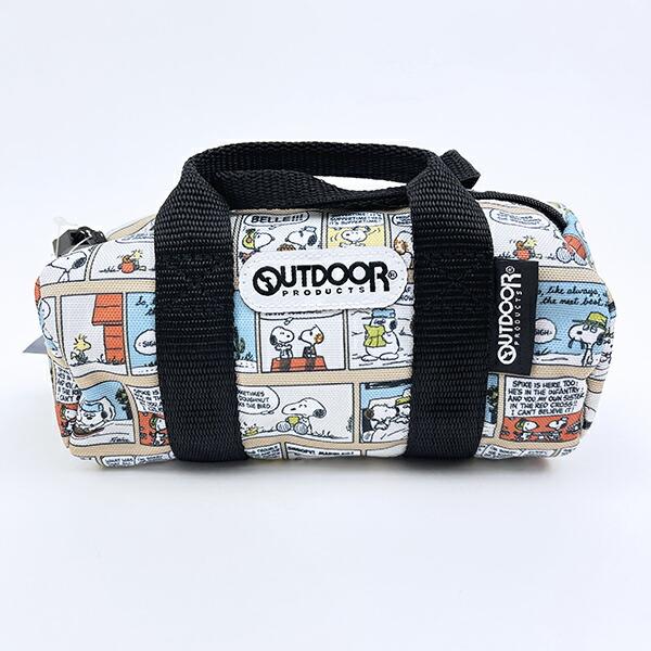 スヌーピー コミック ペンケース ボストン OUTDOOR PRODUCTS ポーチ SNOOPY
