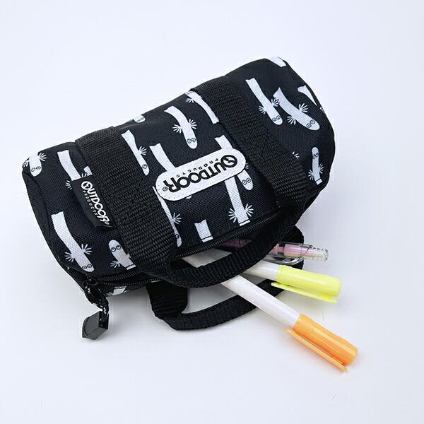 ムーミン ニョロニョロ ペンケース ボストン OUTDOOR PRODUCTS ポーチ MOOMIN 商品画像5：キャラグッズPERFECT WORLD TOKYO