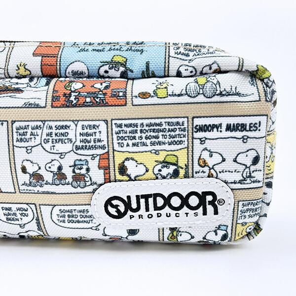 スヌーピー コミック ペンケース OUTDOOR PRODUCTS ポーチ SNOOPY 商品画像2：キャラグッズPERFECT WORLD TOKYO