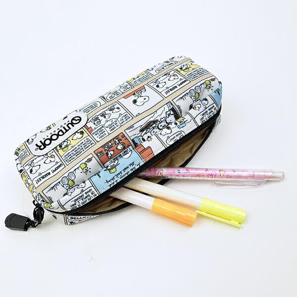 スヌーピー コミック ペンケース OUTDOOR PRODUCTS ポーチ SNOOPY 商品画像5：キャラグッズPERFECT WORLD TOKYO