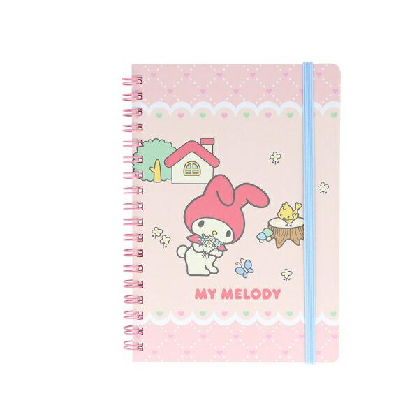 サンリオ マイメロディ ＷリングノートＢ6 NLC 日本製 文具 日本製 Sanrio