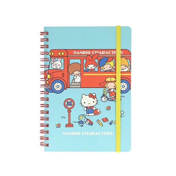 サンリオキャラクターズ ＷリングノートＢ6 NLC 文具 日本製 Sanrio