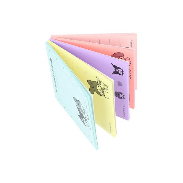 サンリオ マイメロディ＆クロミ 付箋メモ5Ｃ NLC 文具 日本製 Sanrio 商品画像3：キャラグッズPERFECT WORLD TOKYO