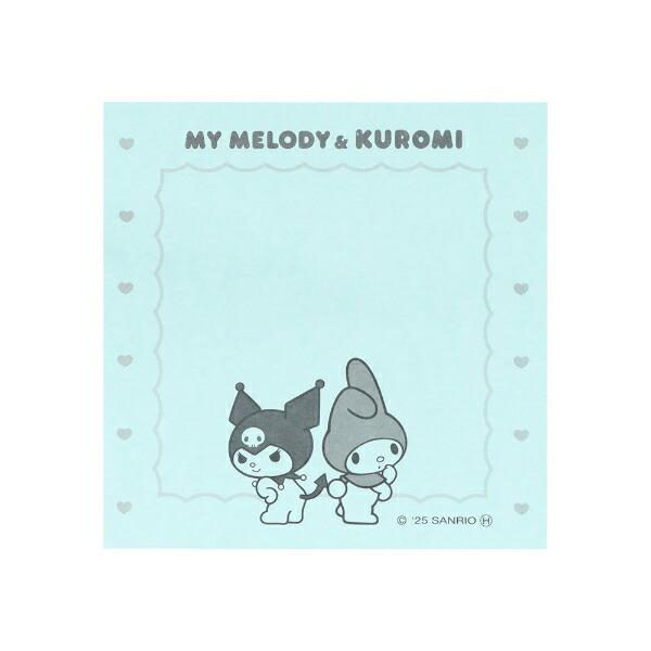 サンリオ マイメロディ＆クロミ 付箋メモ5Ｃ NLC 文具 日本製 Sanrio 商品画像4：キャラグッズPERFECT WORLD TOKYO