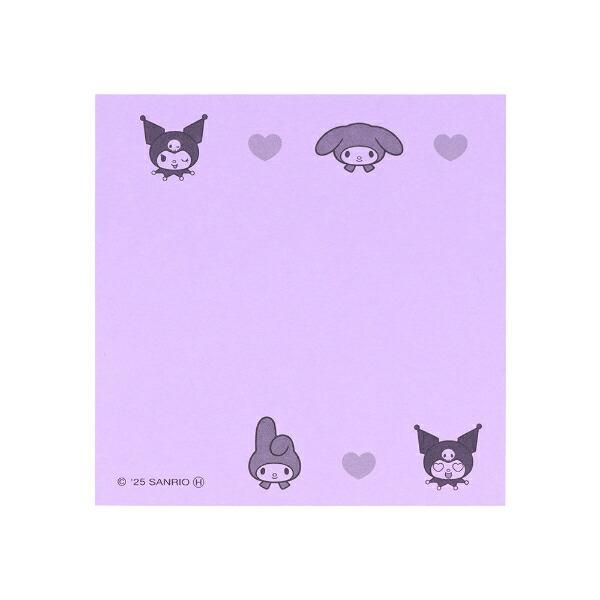 サンリオ マイメロディ＆クロミ 付箋メモ5Ｃ NLC 文具 日本製 Sanrio 商品画像6：キャラグッズPERFECT WORLD TOKYO