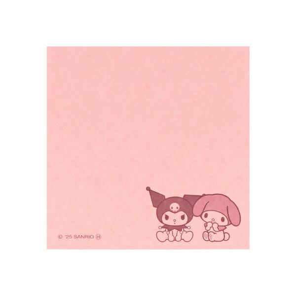 サンリオ マイメロディ＆クロミ 付箋メモ5Ｃ NLC 文具 日本製 Sanrio 商品画像7：キャラグッズPERFECT WORLD TOKYO