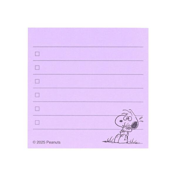 スヌーピー 付箋メモ5Ｃ NLC 文具 日本製 SNOOPY 商品画像8：キャラグッズPERFECT WORLD TOKYO