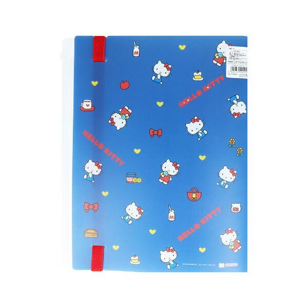 サンリオ ハローキティ ゴムバンド付クリアファイル5Ｐ＋Ｆ NLC 文具 Sanrio 商品画像2：キャラグッズPERFECT WORLD TOKYO