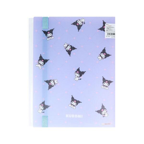 サンリオ マイメロディ＆クロミ ゴムバンド付クリアファイル5Ｐ＋Ｆ NLC 文具 Sanrio 商品画像2：キャラグッズPERFECT WORLD TOKYO