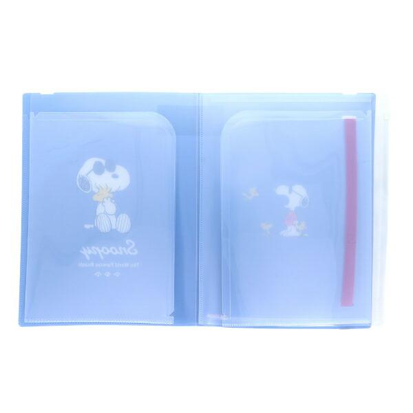 スヌーピー ジョー・クール ゴムバンド付クリアファイル5Ｐ＋Ｆ NLC 文具 SNOOPY 商品画像3：キャラグッズPERFECT WORLD TOKYO