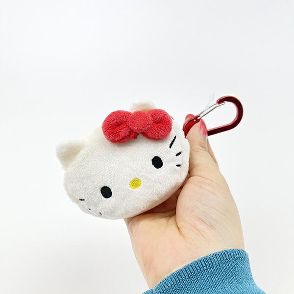 サンリオ ハローキティ カラビナ付ふわミニポーチ キーホルダー Sanrio 商品画像5：キャラグッズPERFECT WORLD TOKYO