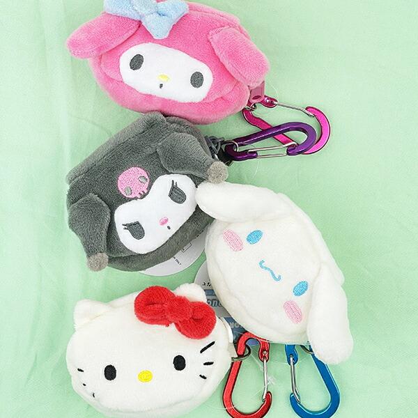 サンリオ ハローキティ カラビナ付ふわミニポーチ キーホルダー Sanrio 商品画像8：キャラグッズPERFECT WORLD TOKYO