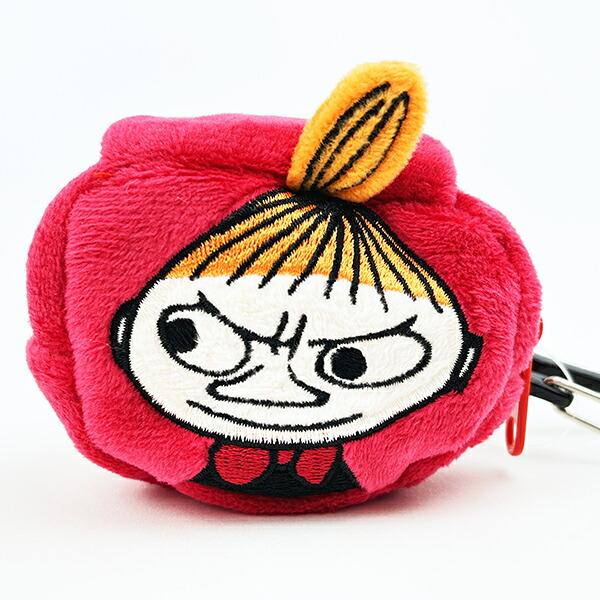ムーミン リトルミィ カラビナ付ふわミニポーチ キーホルダー MOOMIN 商品画像2：キャラグッズPERFECT WORLD TOKYO