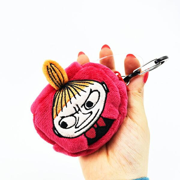 ムーミン リトルミィ カラビナ付ふわミニポーチ キーホルダー MOOMIN 商品画像5：キャラグッズPERFECT WORLD TOKYO