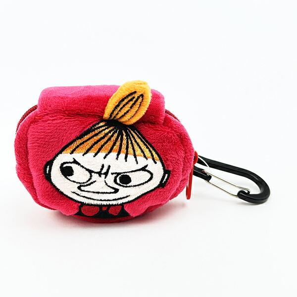 ムーミン リトルミィ カラビナ付ふわミニポーチ キーホルダー MOOMIN
