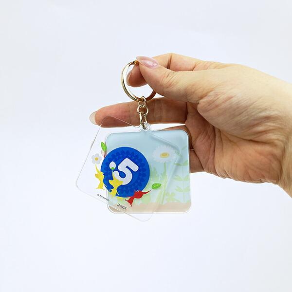 ピクミン レイヤーアクリルキーホルダー あさ 日本製 商品画像4：キャラグッズPERFECT WORLD TOKYO