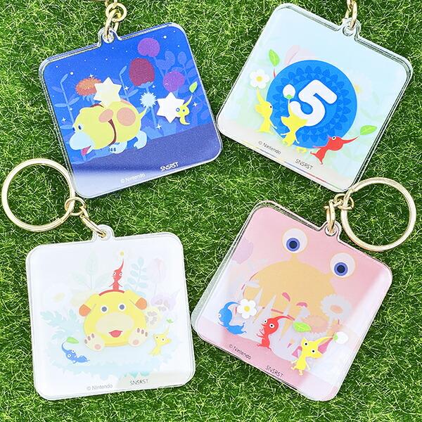 ピクミン レイヤーアクリルキーホルダー あさ 日本製 商品画像5：キャラグッズPERFECT WORLD TOKYO