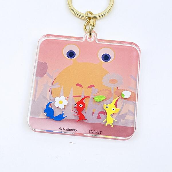 ピクミン レイヤーアクリルキーホルダー ゆうぐれ 日本製 商品画像2：キャラグッズPERFECT WORLD TOKYO
